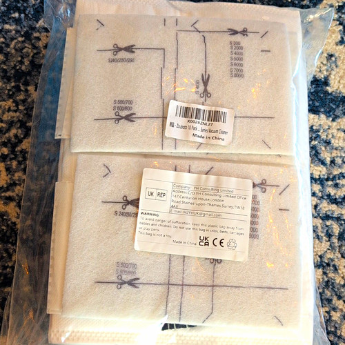 Pack vacuum dust bags - dust,