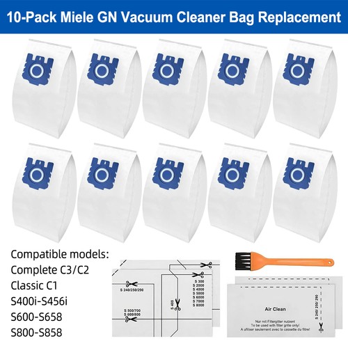 10pack dust bags for miele - bags,