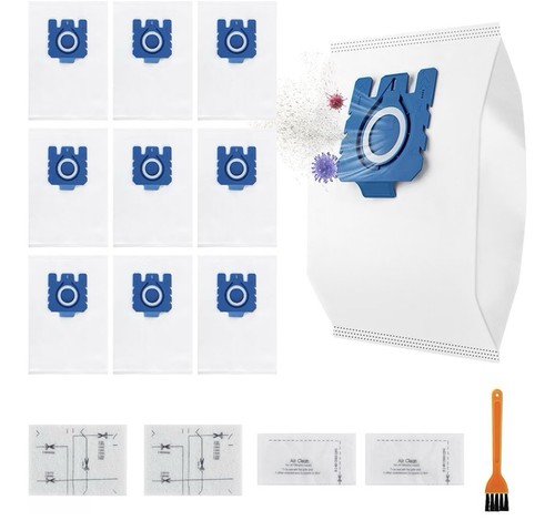 10x vacuum dust bags - gn,